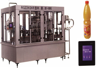 الصين آلة تعبئة المشروبات الفولاذ المقاوم للصدأ 150 ML - 5000 ML سعة مع زجاجة بلاستيكية PVC مصنع