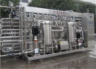معدات معالجة سخانات الحليب بالبخار ، التعقيم الأنبوبي التلقائي KQ-15000L